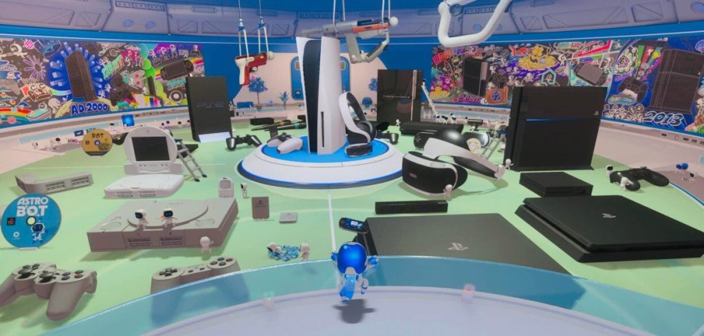 Gra Astro's Playroom na PS5